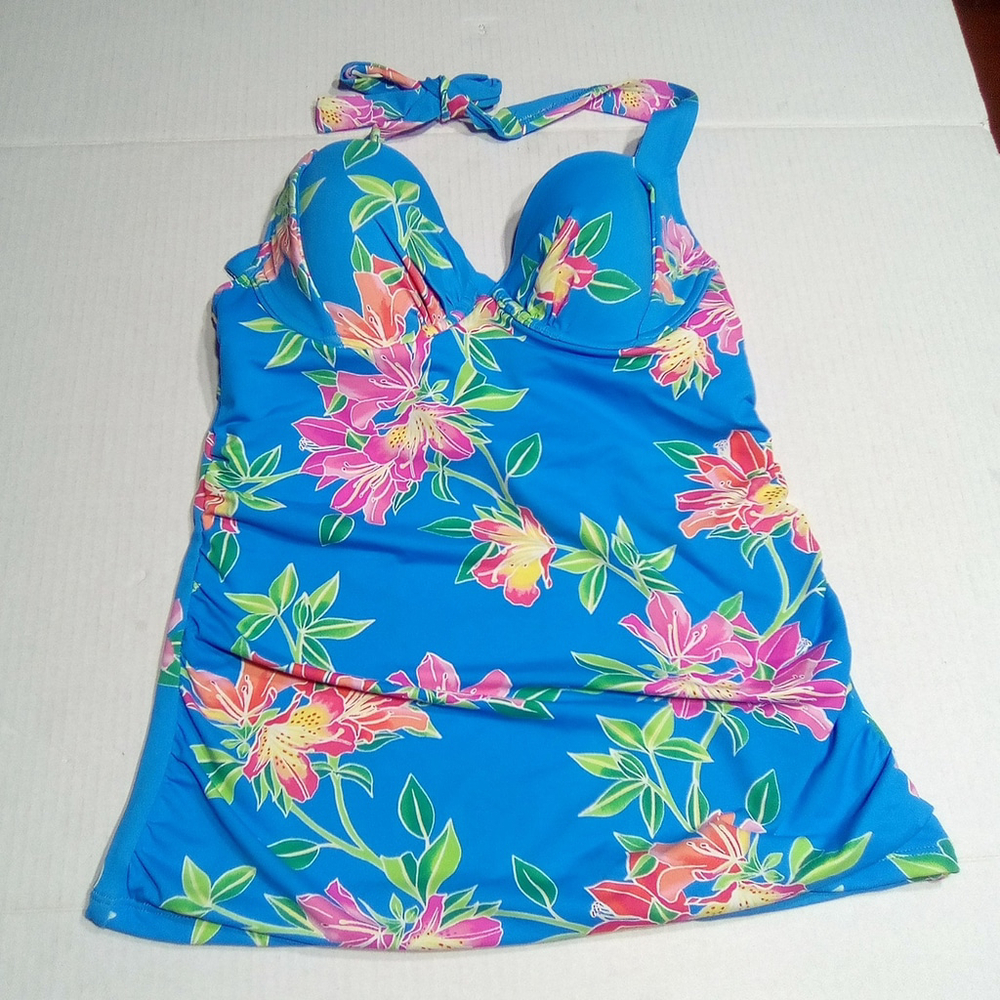 TOMMY BAHAMA TOP BIKINI TUMMY CONTROL SIZE SC - Picture 4 of 10